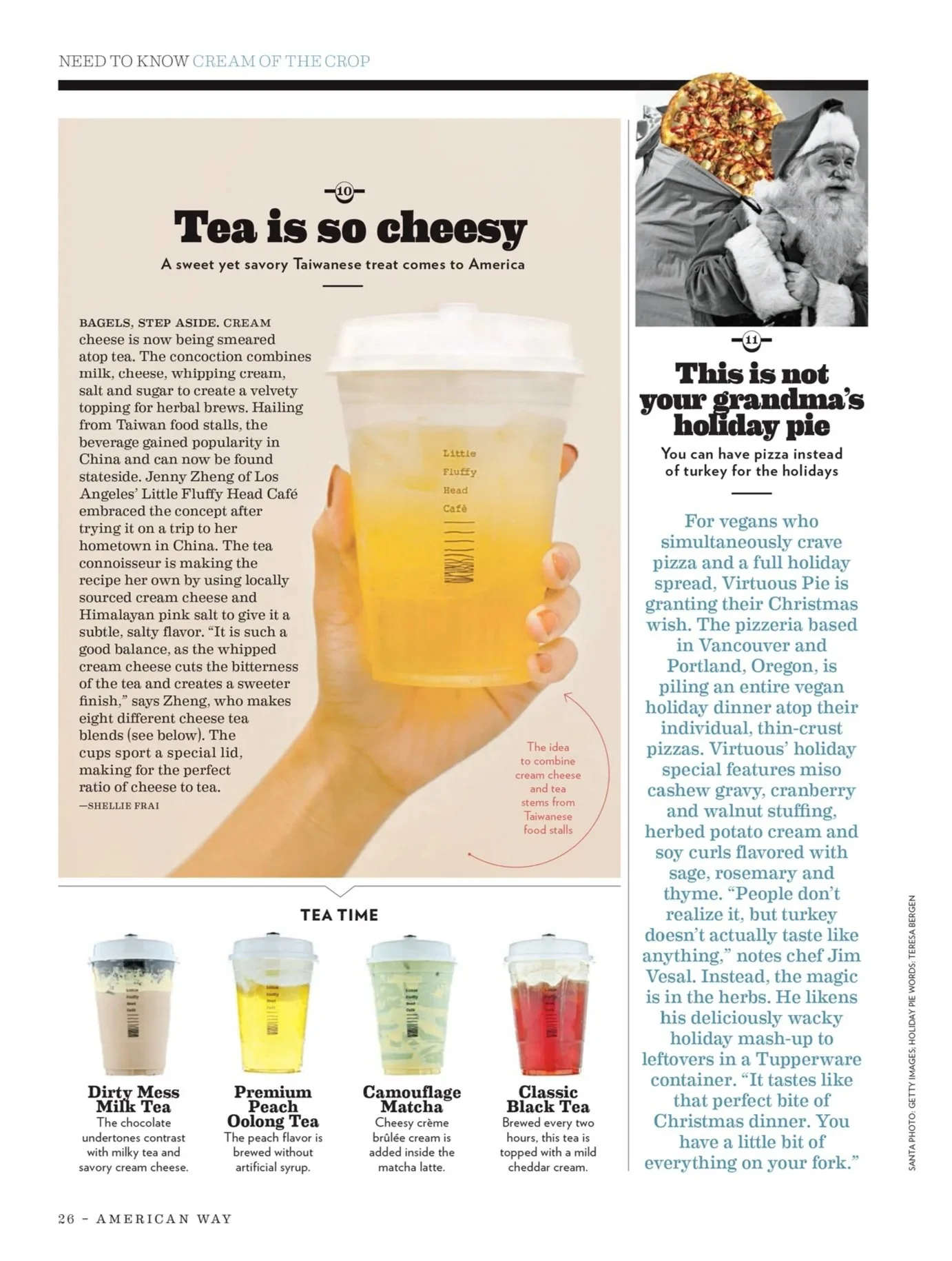 Assorted Designs for American Way and Celebrated Living magazines; Art Director: Shannon Casey; Photo Editor: Mark Mantegna; Editor-in-Chief of Celebrated Living: Eric Newell; Editor-in-Chief of American Way: Bill Kearney