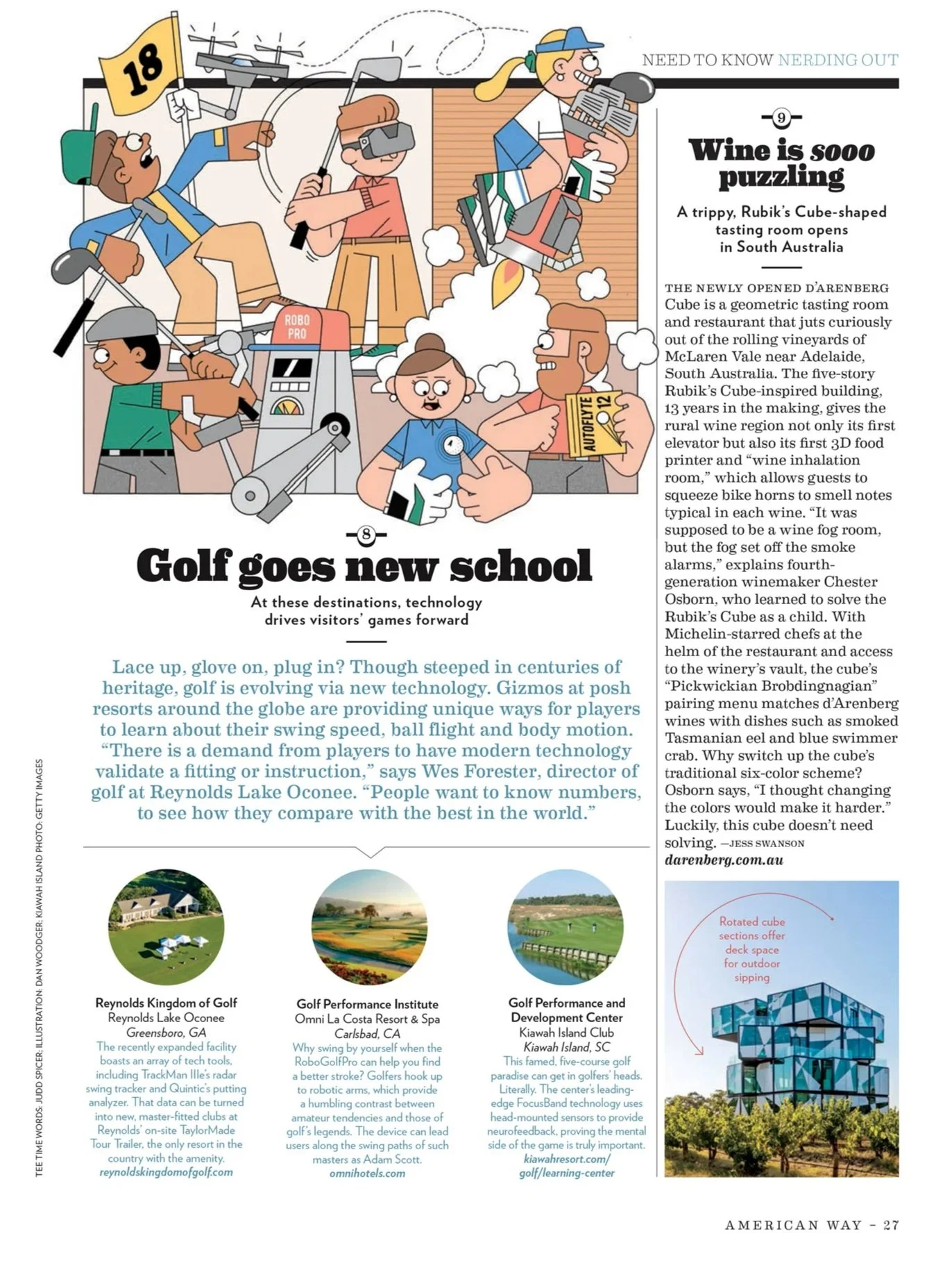 Assorted Designs for American Way and Celebrated Living magazines; Art Director: Shannon Casey; Photo Editor: Mark Mantegna; Editor-in-Chief of Celebrated Living: Eric Newell; Editor-in-Chief of American Way: Bill Kearney