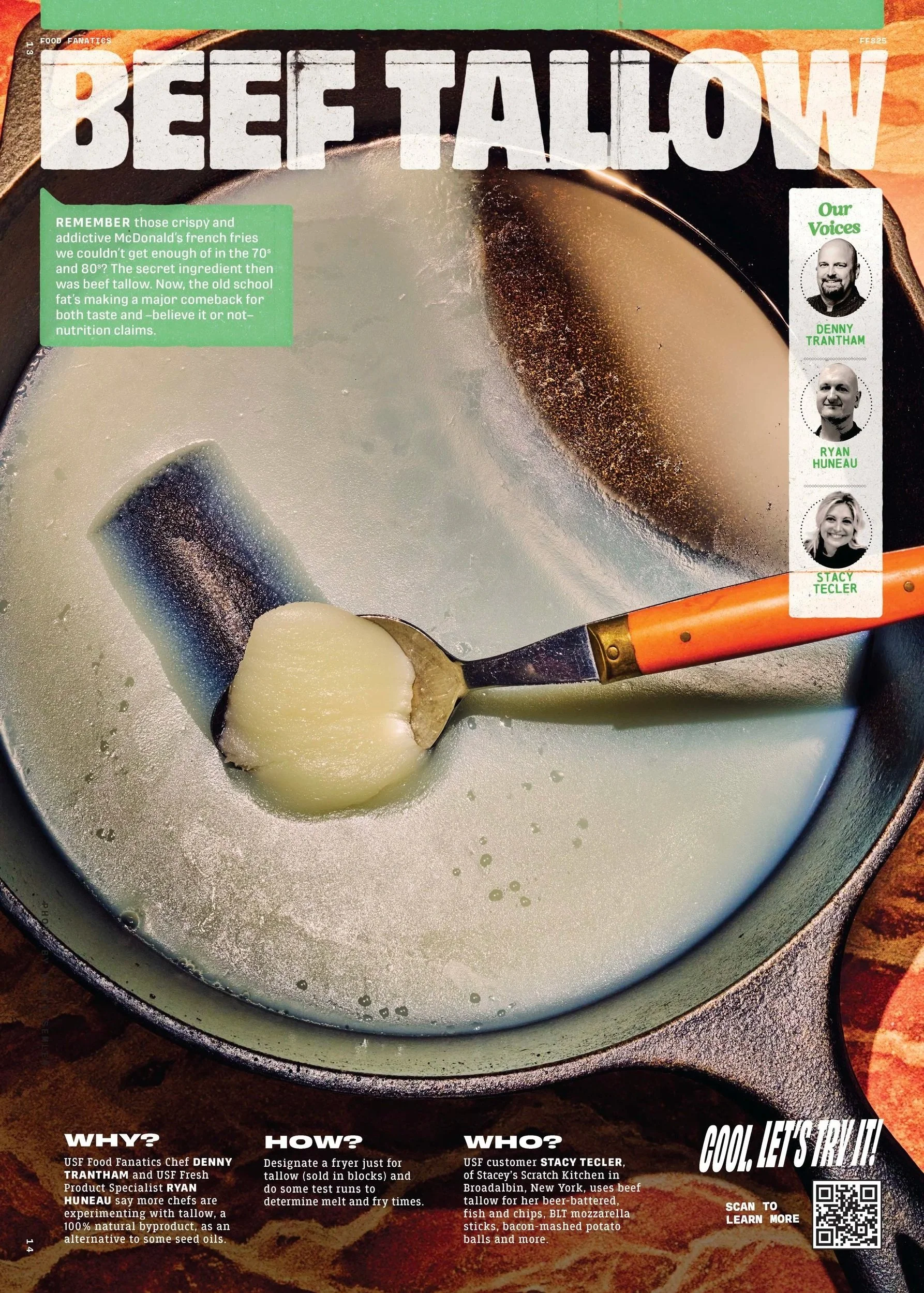Art and Photo Direction for Food Fanatics; "Ingredient to Watch". Photography: Scott Semler; Styling: Maggie DiMarco