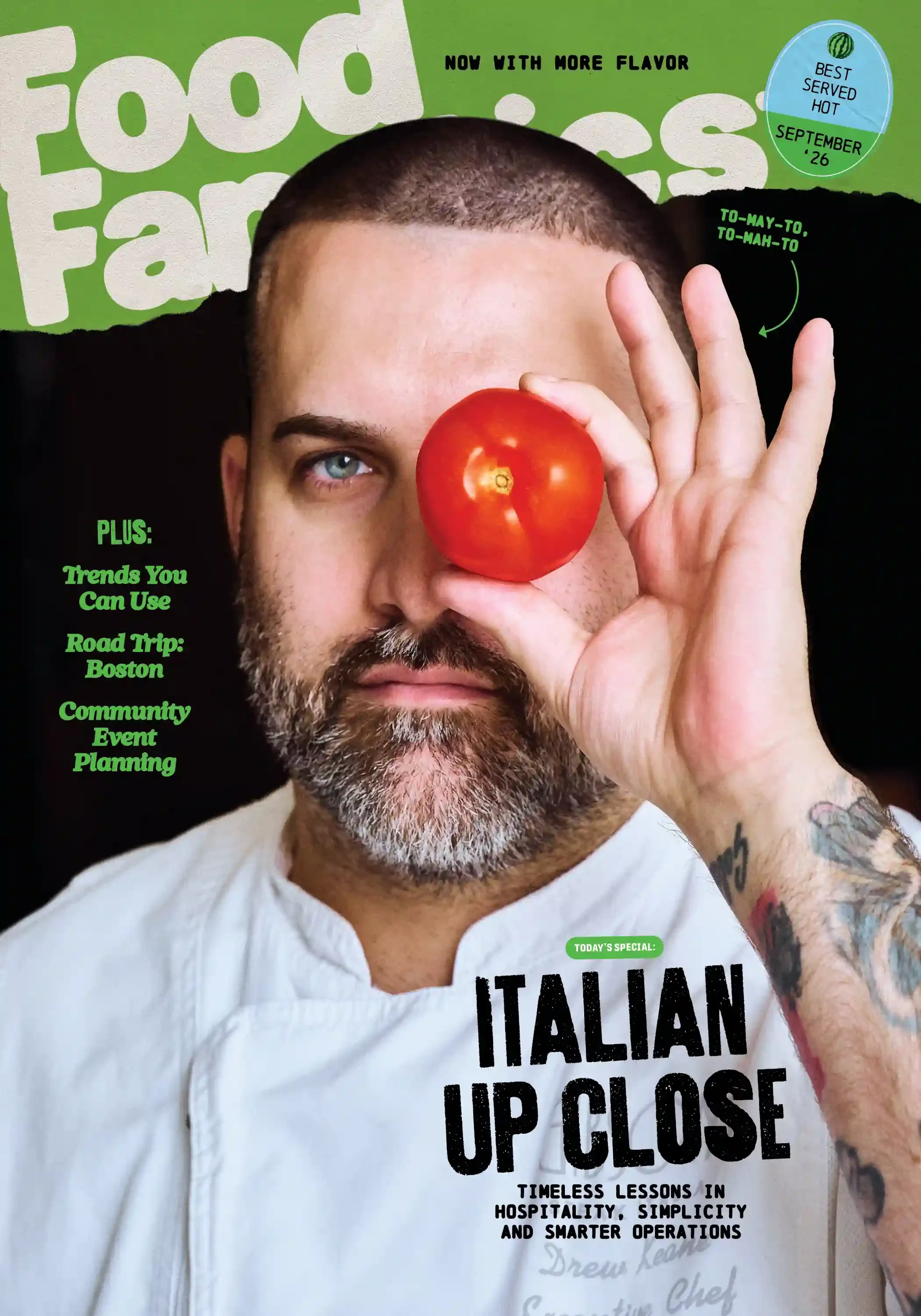 Sam Grant for Food Fanatics