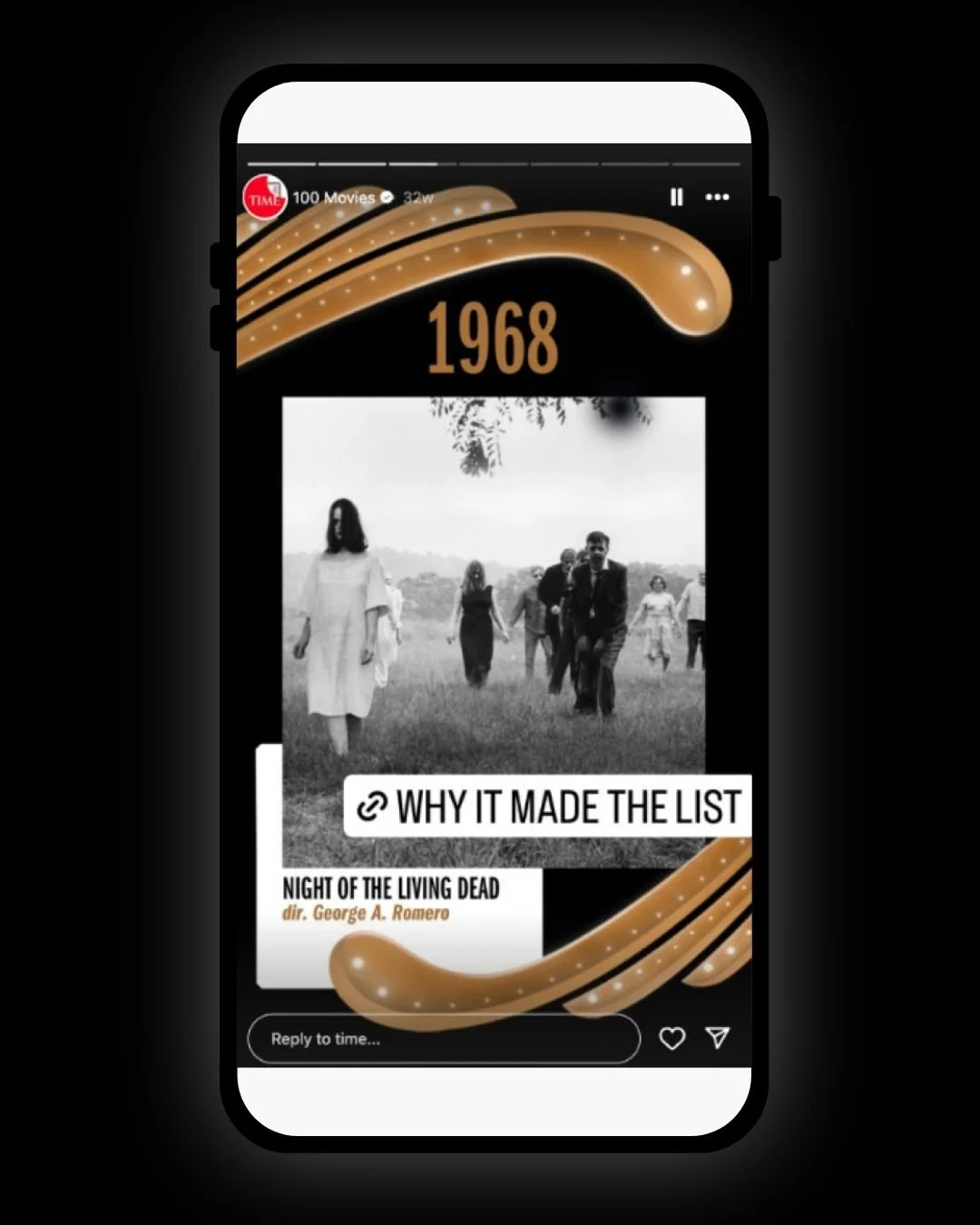 Art Direction and Design for TIME's 100 Best Movies
