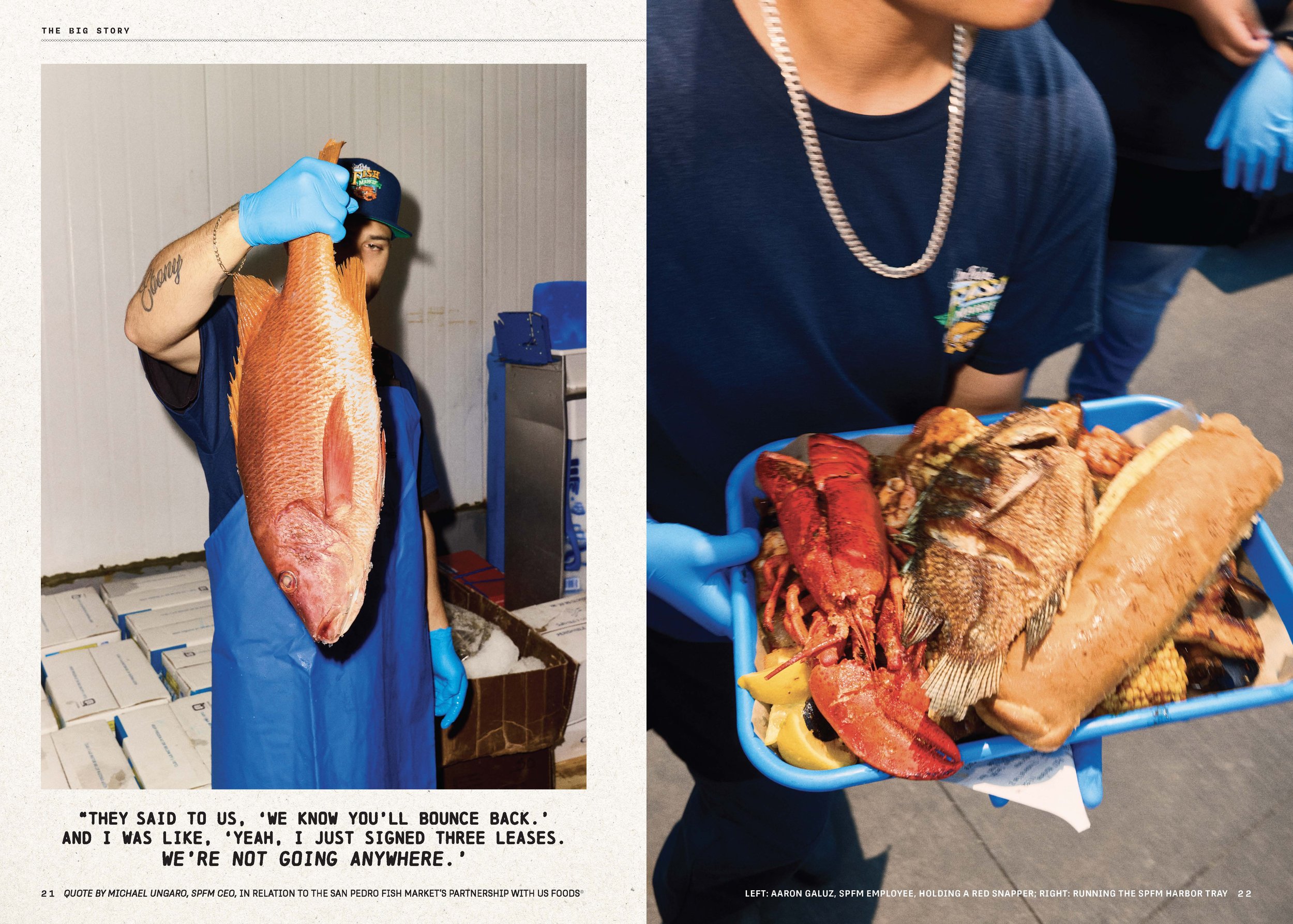 Art + Photo Direction for Food Fanatics;
Photography: Sam Grant; Author: Amelia Levin;
Client: US Foods