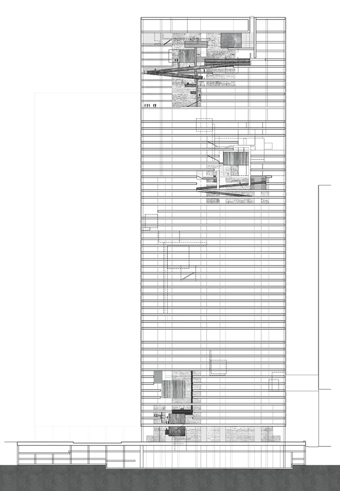 Building Section Drawing