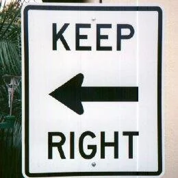 Keep Right (Left)