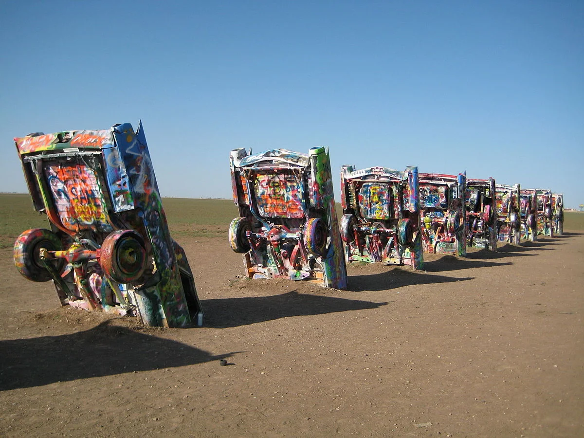 Cadillac Ranch: Amarillo, Texas