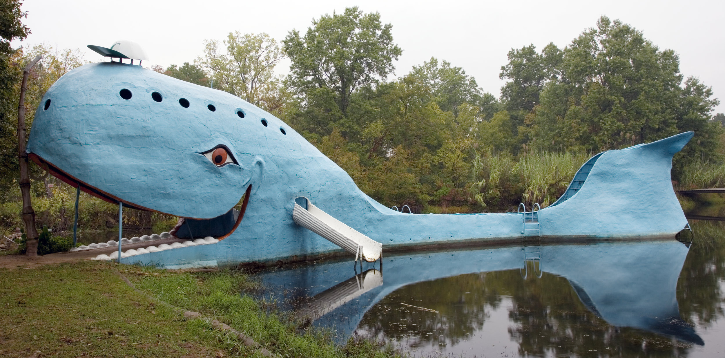 The Blue Whale of Catoosa: Catoosa, Oklahoma
