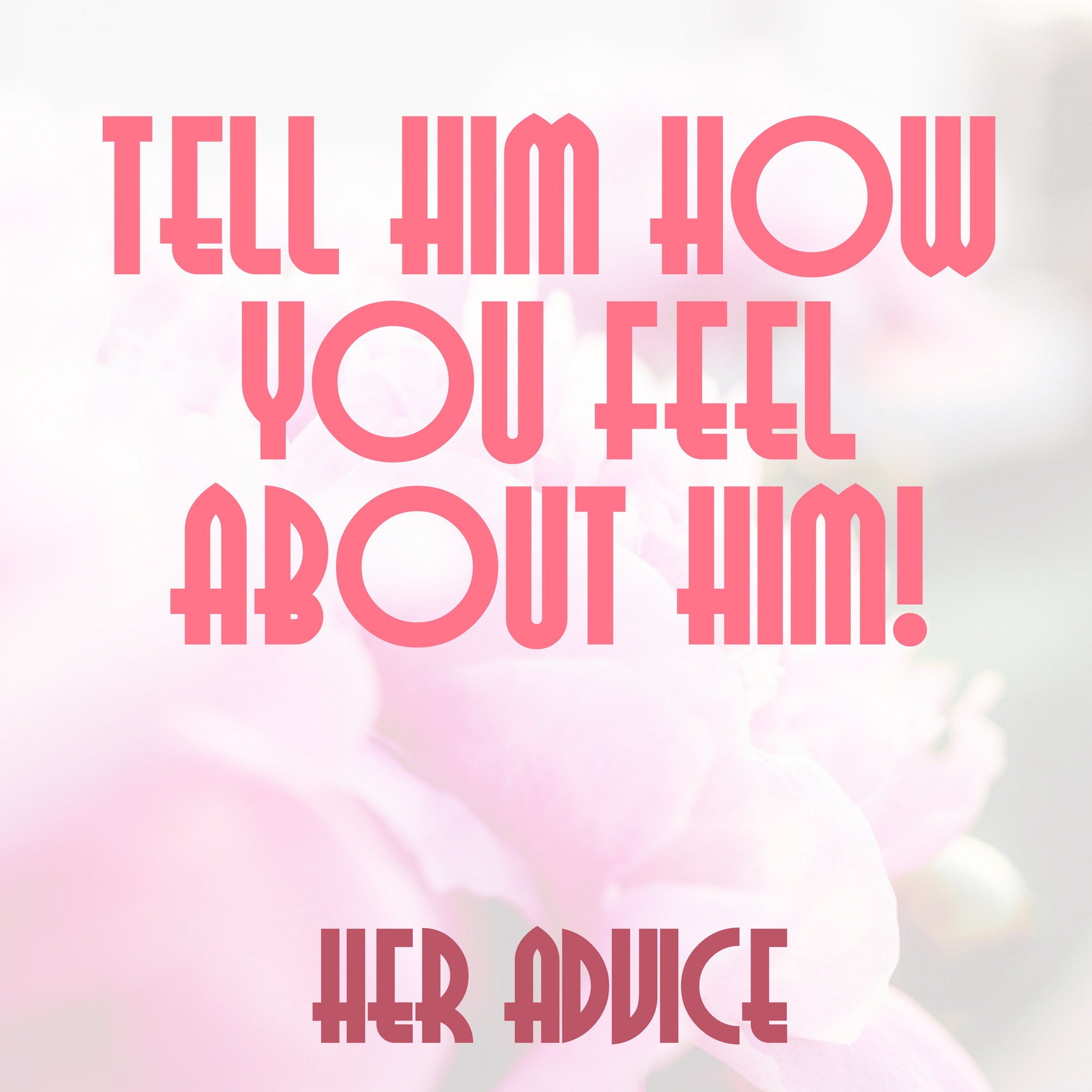 Each week I ask my guest to share the best piece of advice a woman has ever given to them