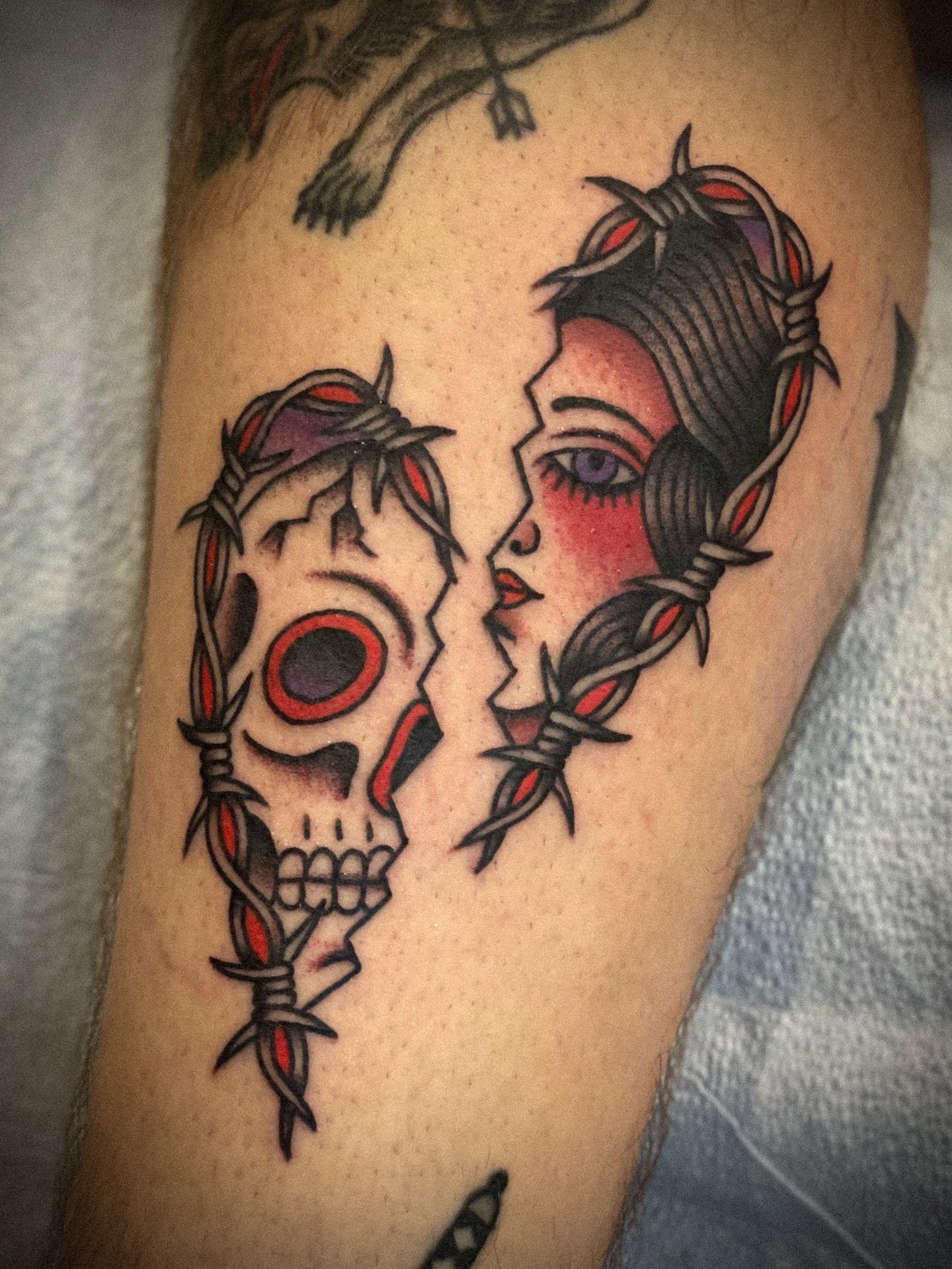 Colour tattoos for my regulars. Thank you, Luke, Connor, Natasha, Deanna and Jessica. A huge thank you to those that come back to me on a consistent basis.