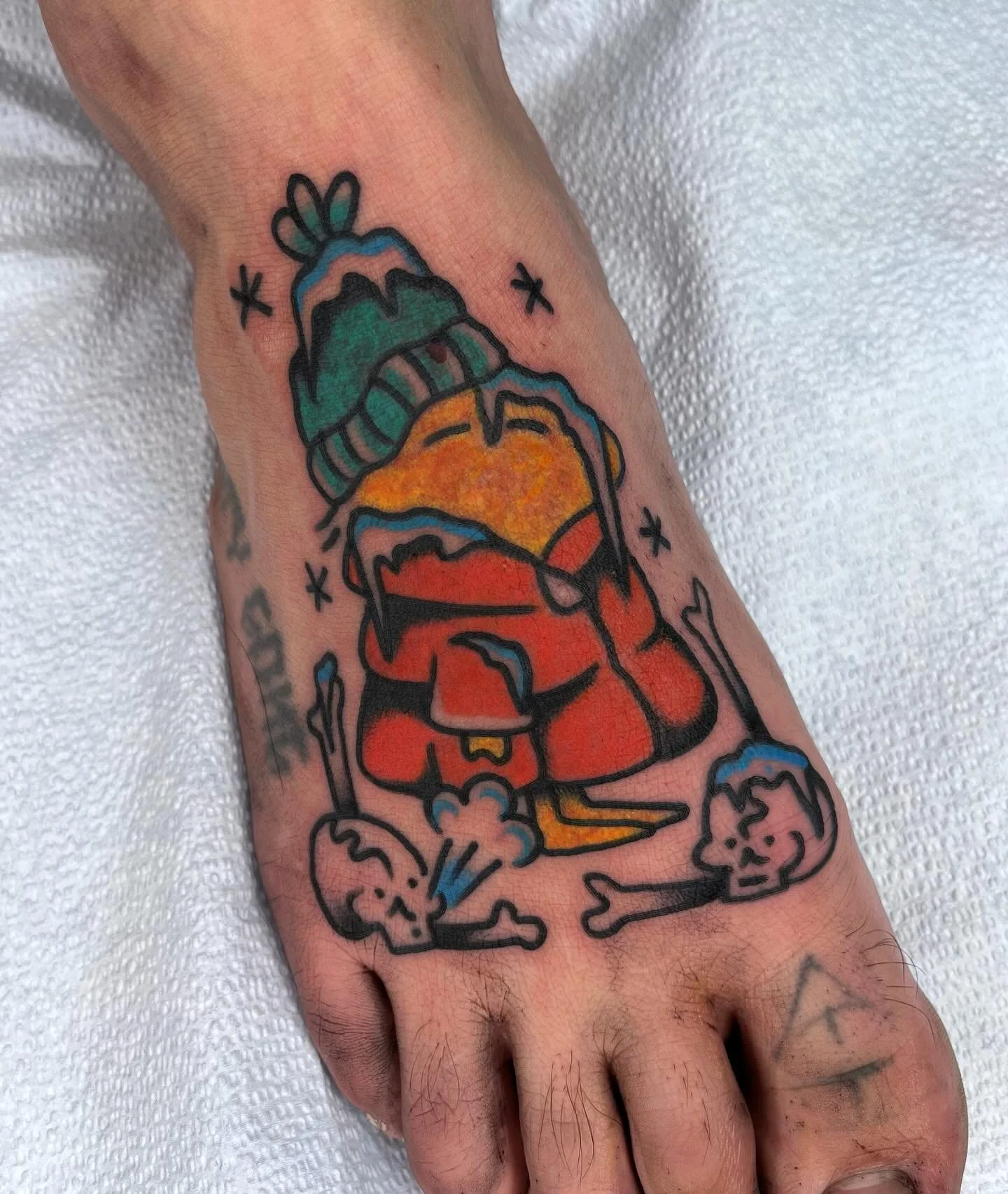 Foot Doctor 👂 🧊 
Thanks for the trust lads.
.
.
.
#tattoo