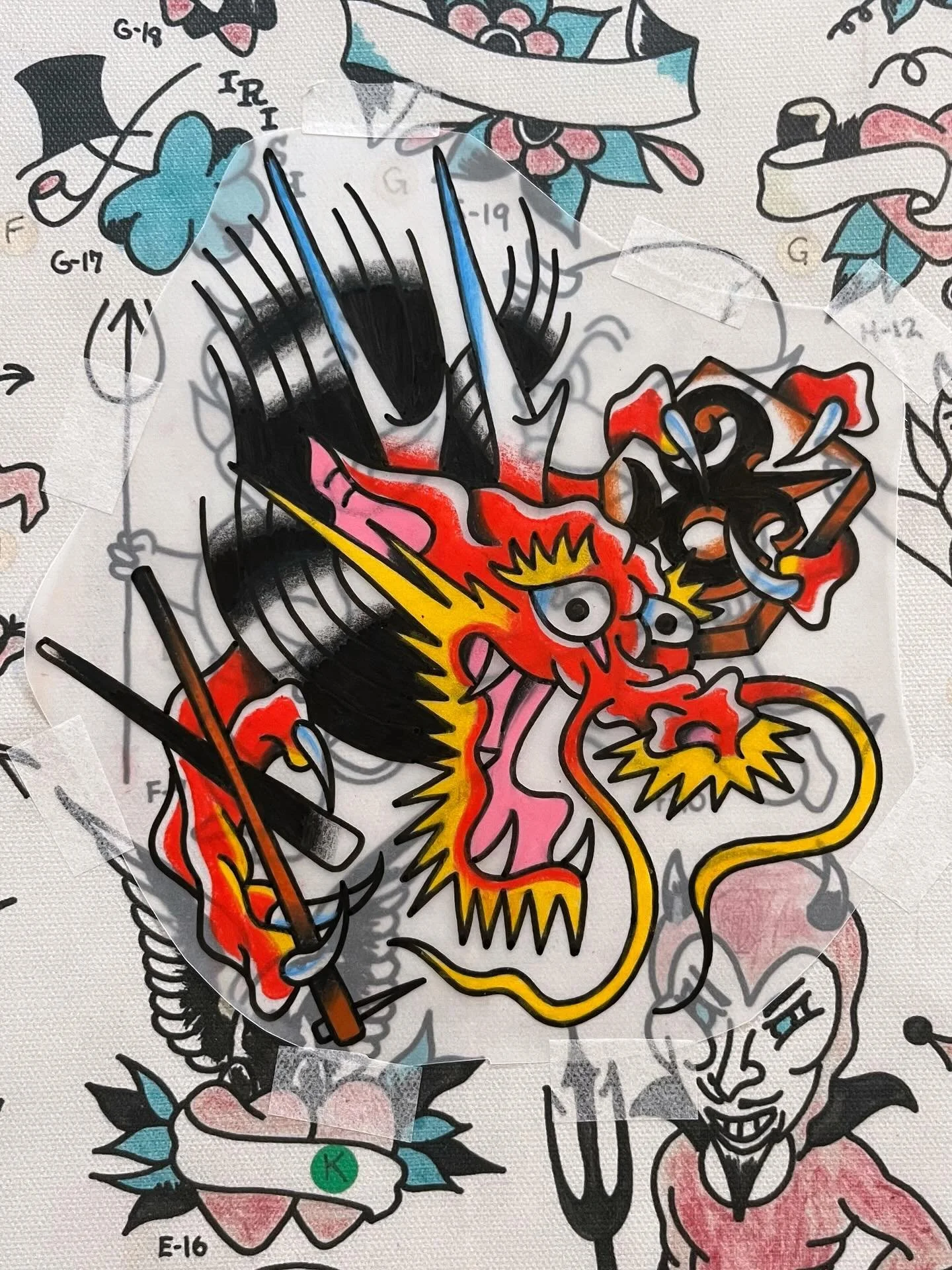 Flash and Some 🌀 
.
.
.
#tattoo 
Available @victorytattooing