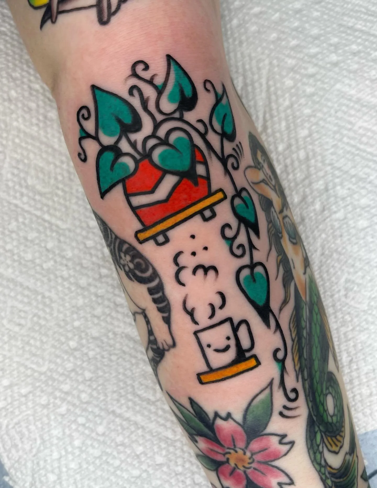 Freehand Thanks Shay 🌱
.
.
.
#tattoo