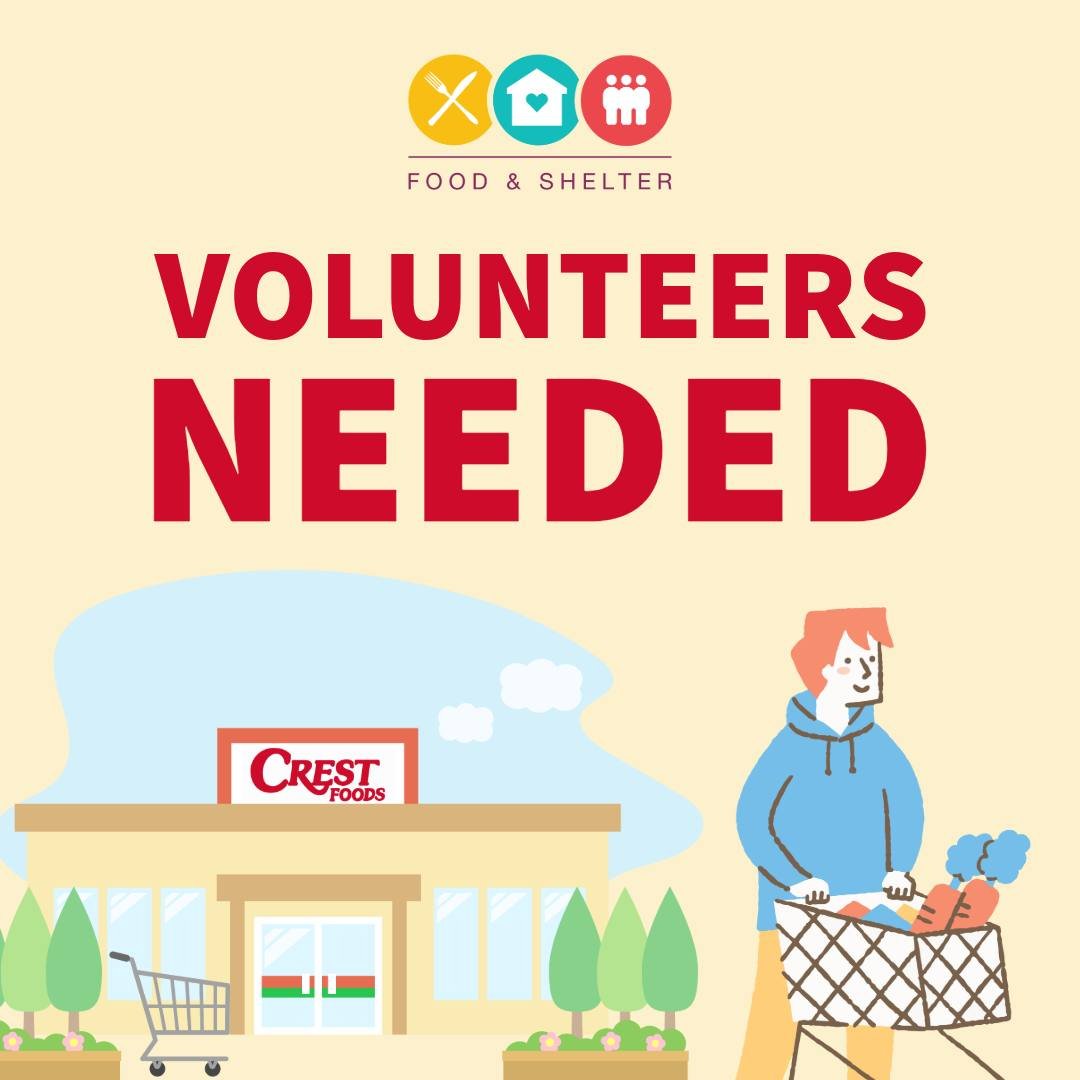 We're looking for a few volunteers for our Crest Pick-Up Program! 😚 Thanks to Crest's wonderful food rescue program, no food has to go to waste! Instead, it goes to The Share Center to distribute to hungry families here in Norman, Noble, Lexington, 