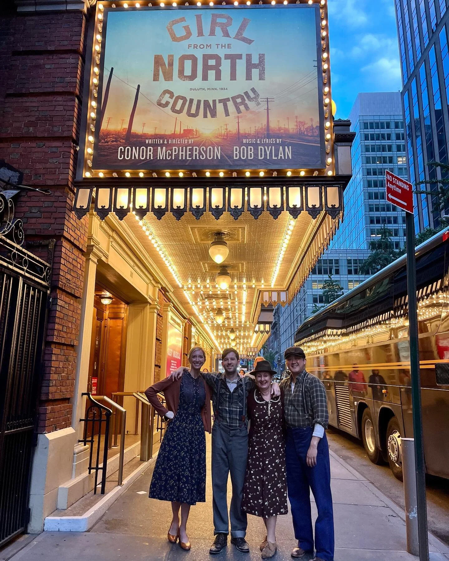 Four bandmates, three Broadway openings, two rounds of covid, and one very well-worn prairie dress. Oh, and a Tony Award. What a journey, indeed. Thank you to legends Bob Dylan and Conor McPherson, for everything.