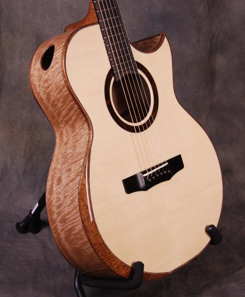 S/N 419 - Mango Back/Sides, Engelmann Top, Koa Binding/Rosette