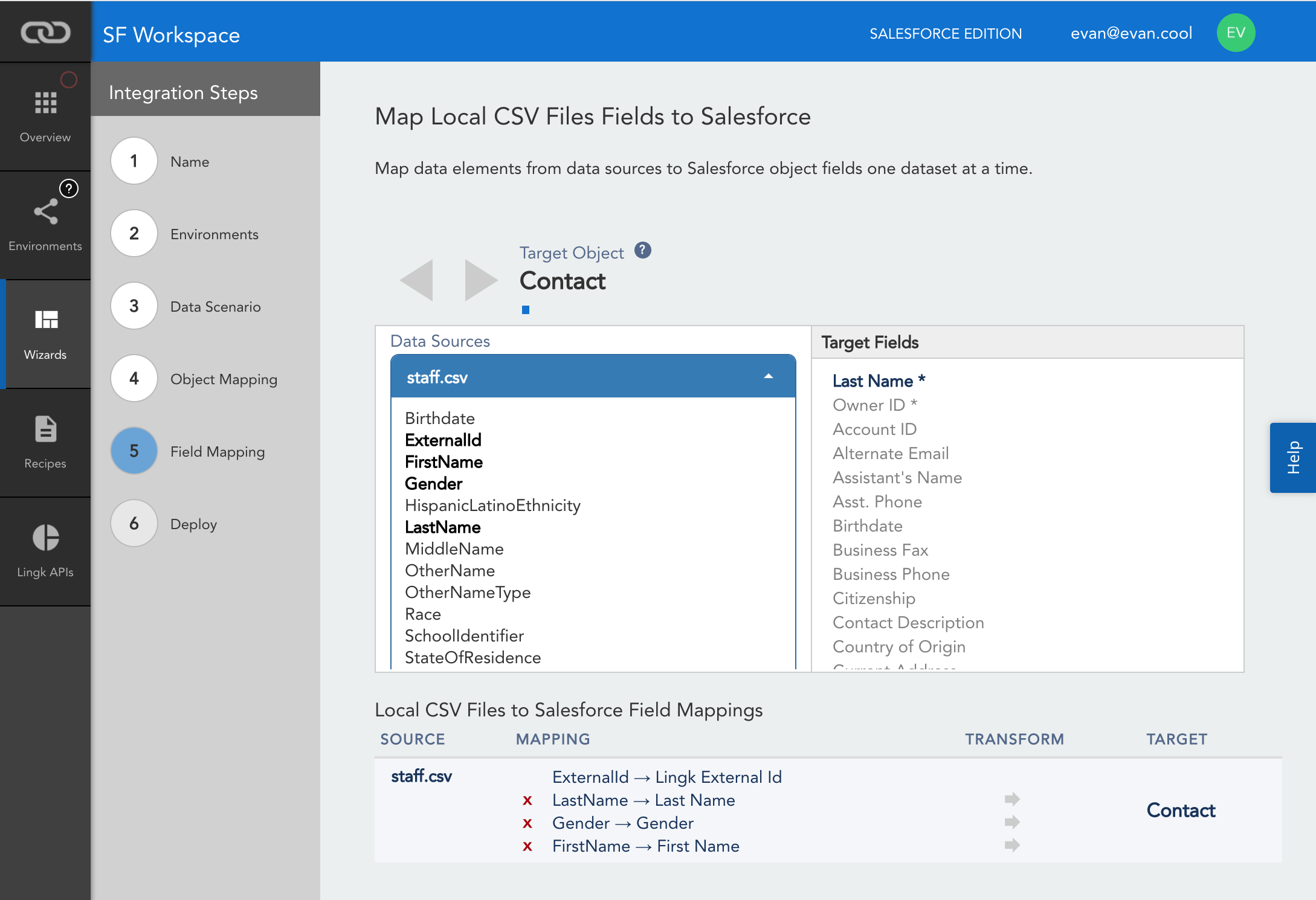 salesforce data loader salesforce data loader