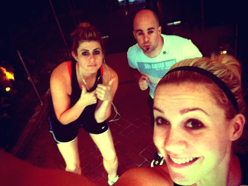 Run club in action…we think this was in Australia somewhere!