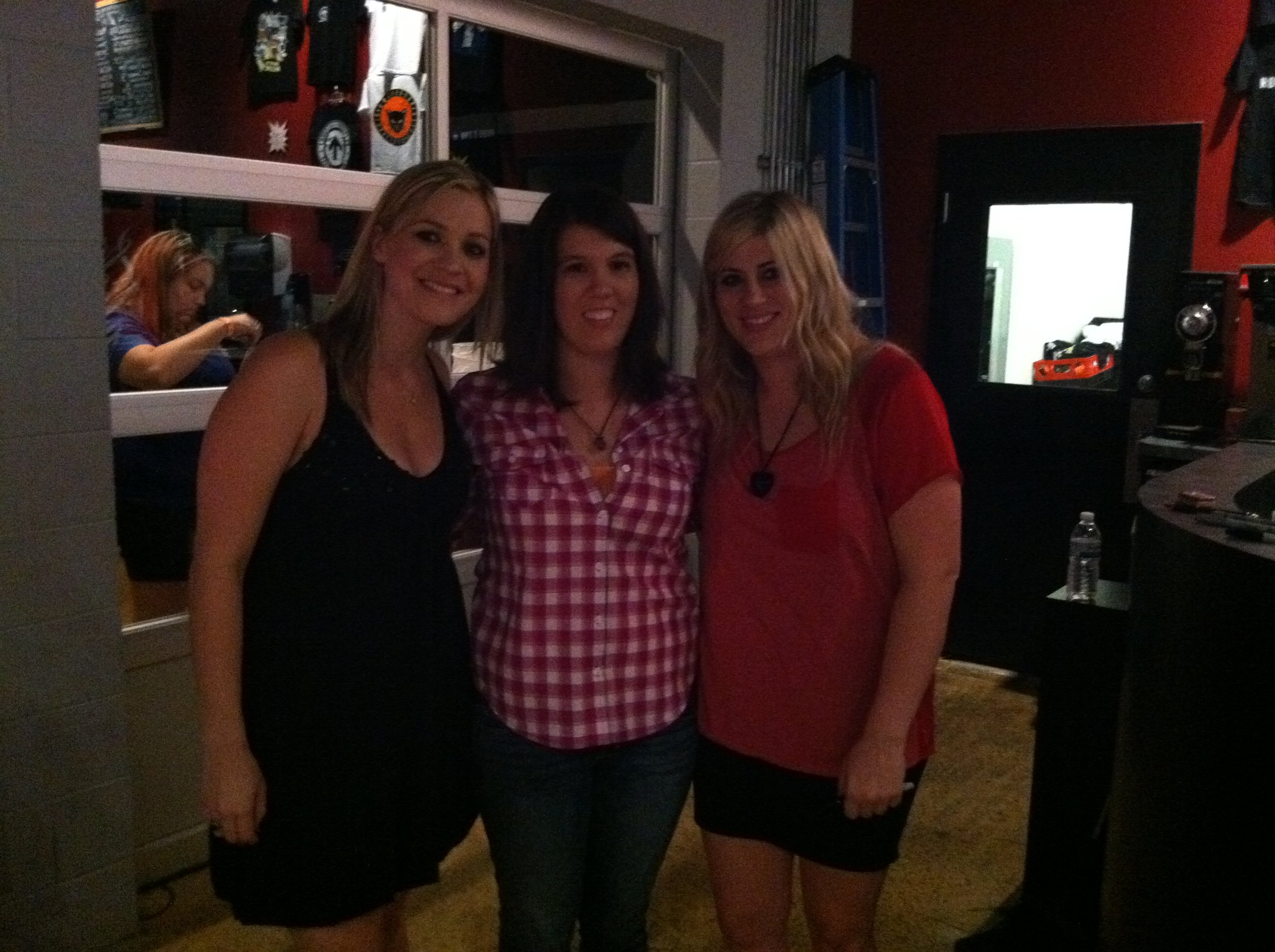 With Abby after our Heart Of Stone release show in Nashville! She's the best!