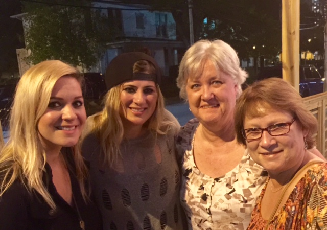 Smiles in Nashville after a show. Hi Pat!!!