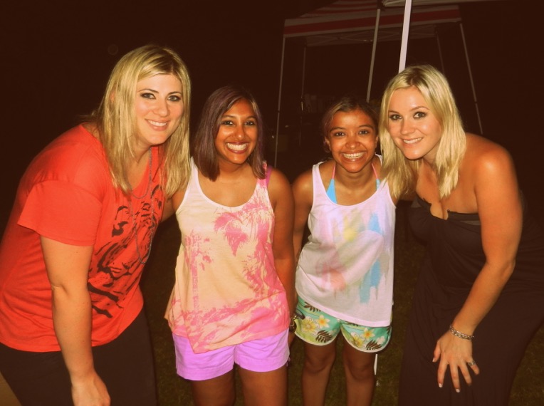 Boston nights with these girls. So sweet. Sister goals right here. 