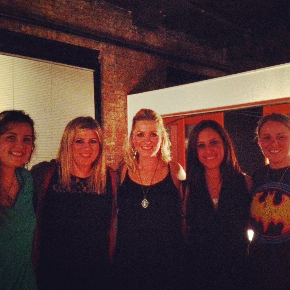 Blurry picture, but full hearts. This was in Nashville...right? 