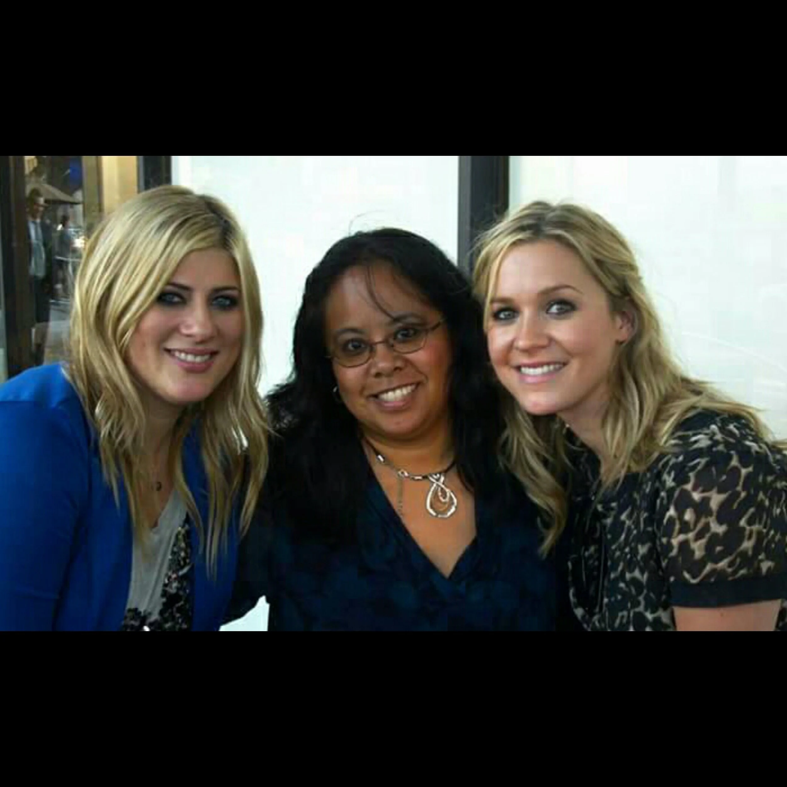 This was with Marlene in Los Angeles. Love her. 