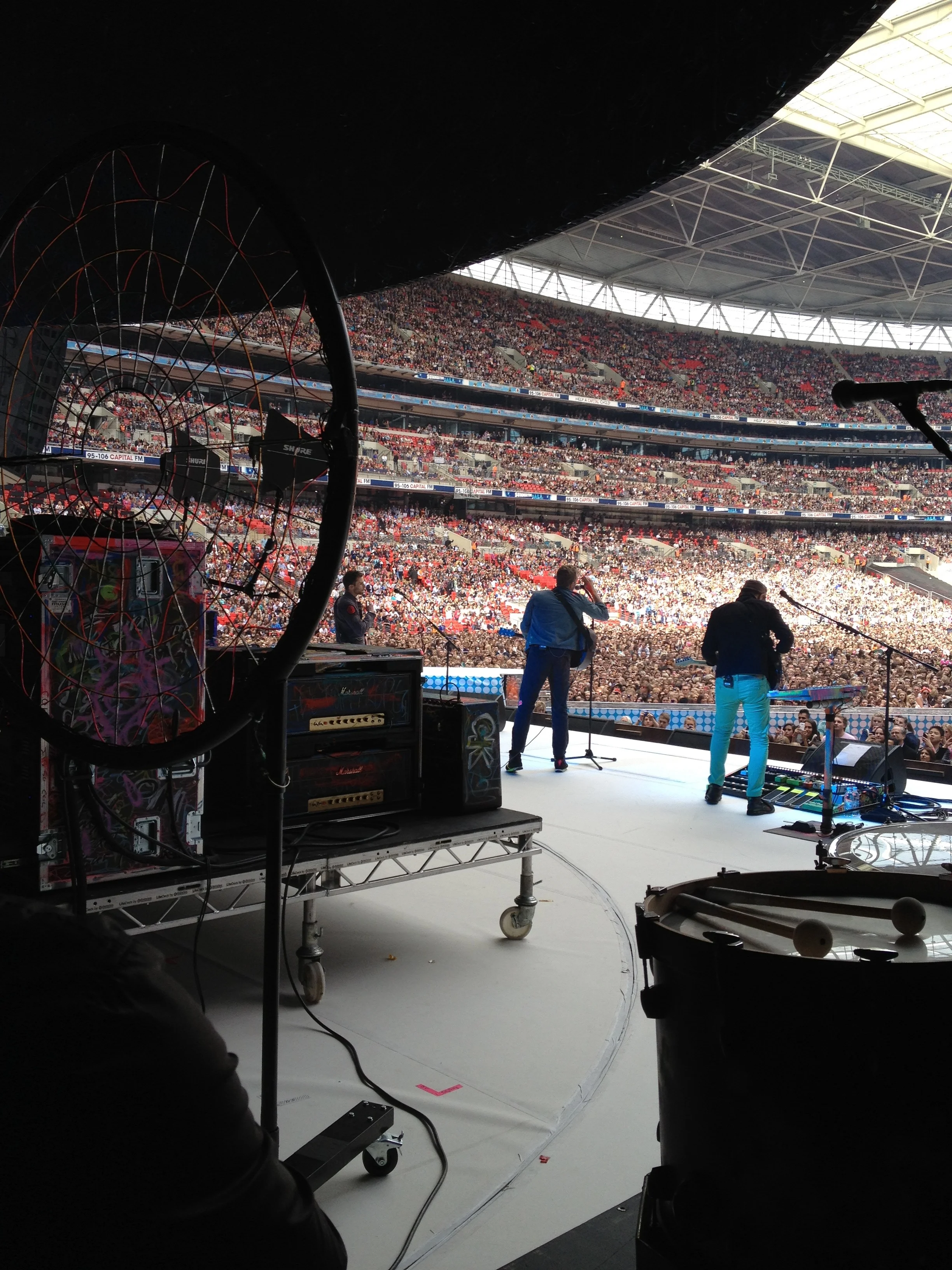 Guy, Chris, Jonny....{Will not pictured}...all rocking it. 