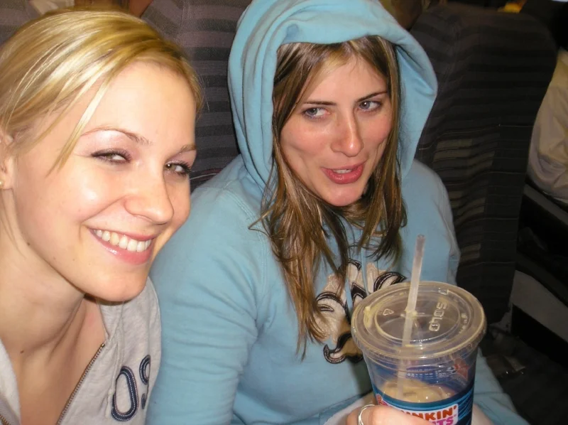 Please also note that this is also another great picture of me. Haha...but I'm capturing two things: Jill's love for coffee and her humor. She's making me laugh. 