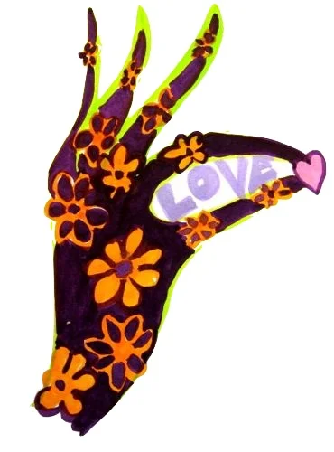 Love, ink on paper, 11 x 8 inches, 2009