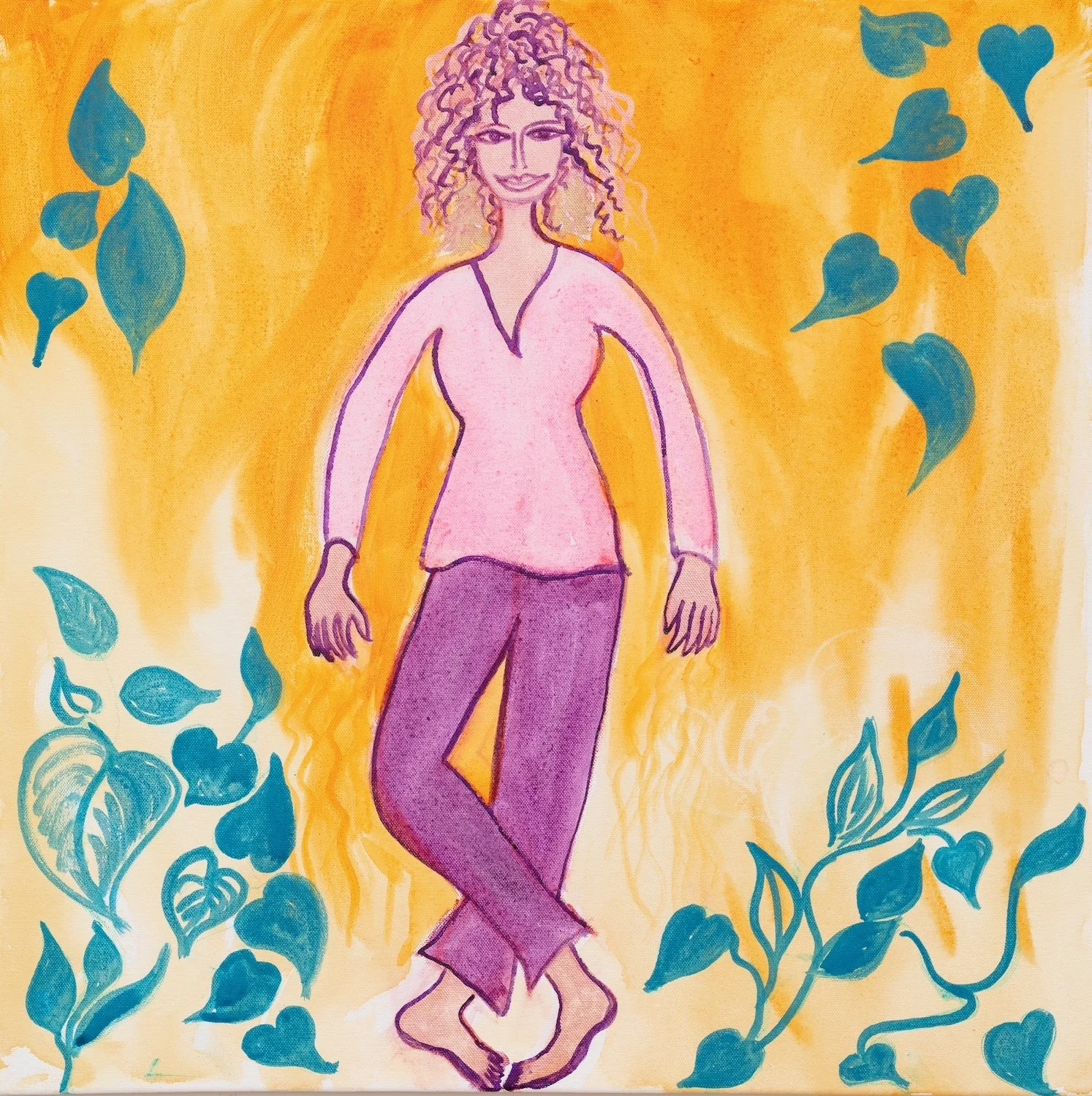 Ivette Lenard in a Qi Gong Pose (2025)