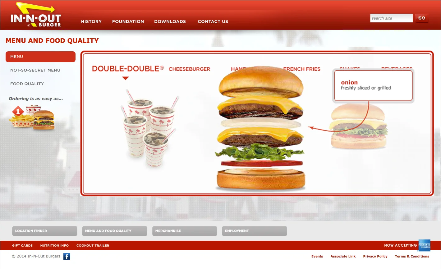 In-N-Out Burger — Th3rd Order