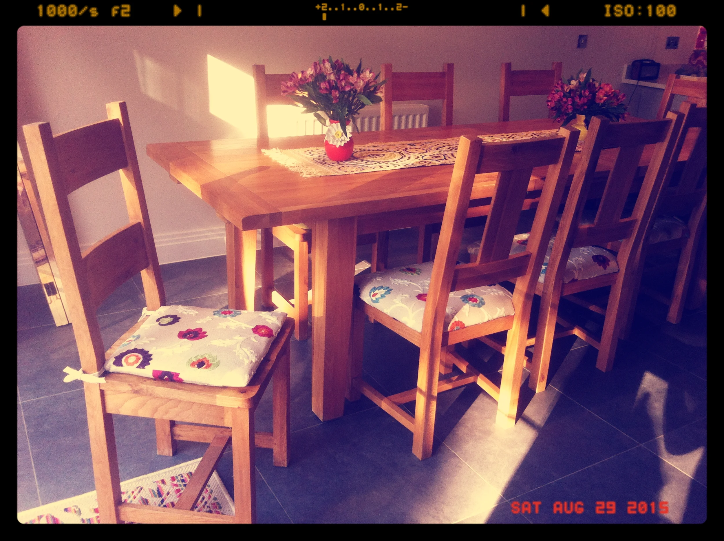 Simple summer seat cushions