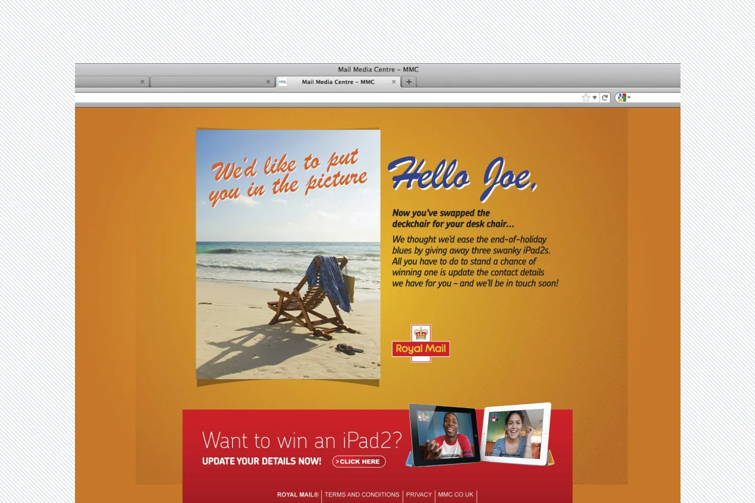 Contact Magazine / Royal Mail