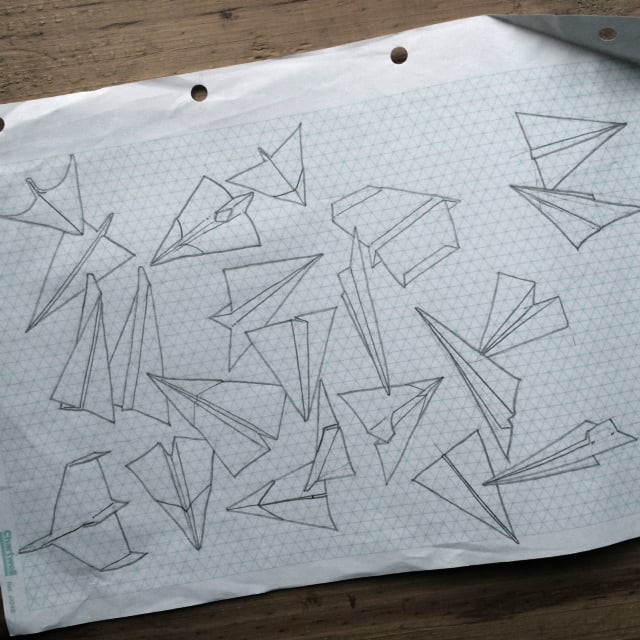 Doodle : 'paperplain'