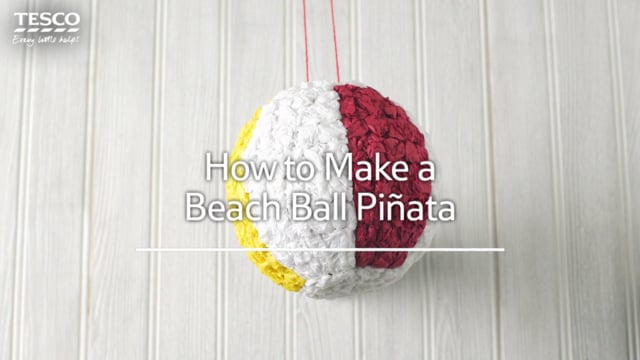 Tesco DIY Paper Piñata