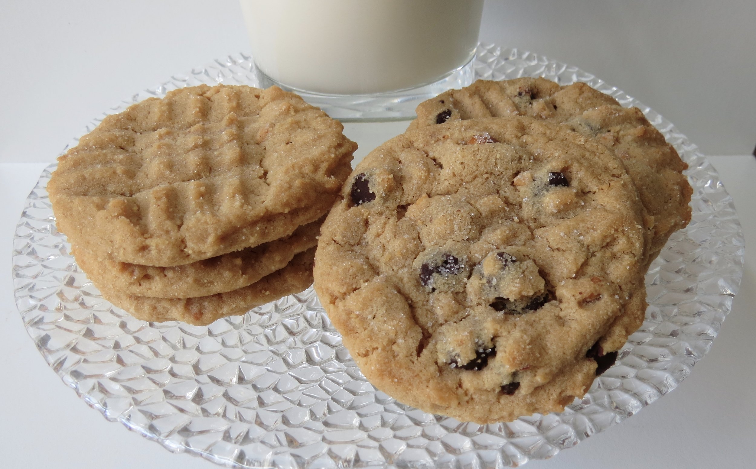 Peanut Butter & PB with Chocolate Chips