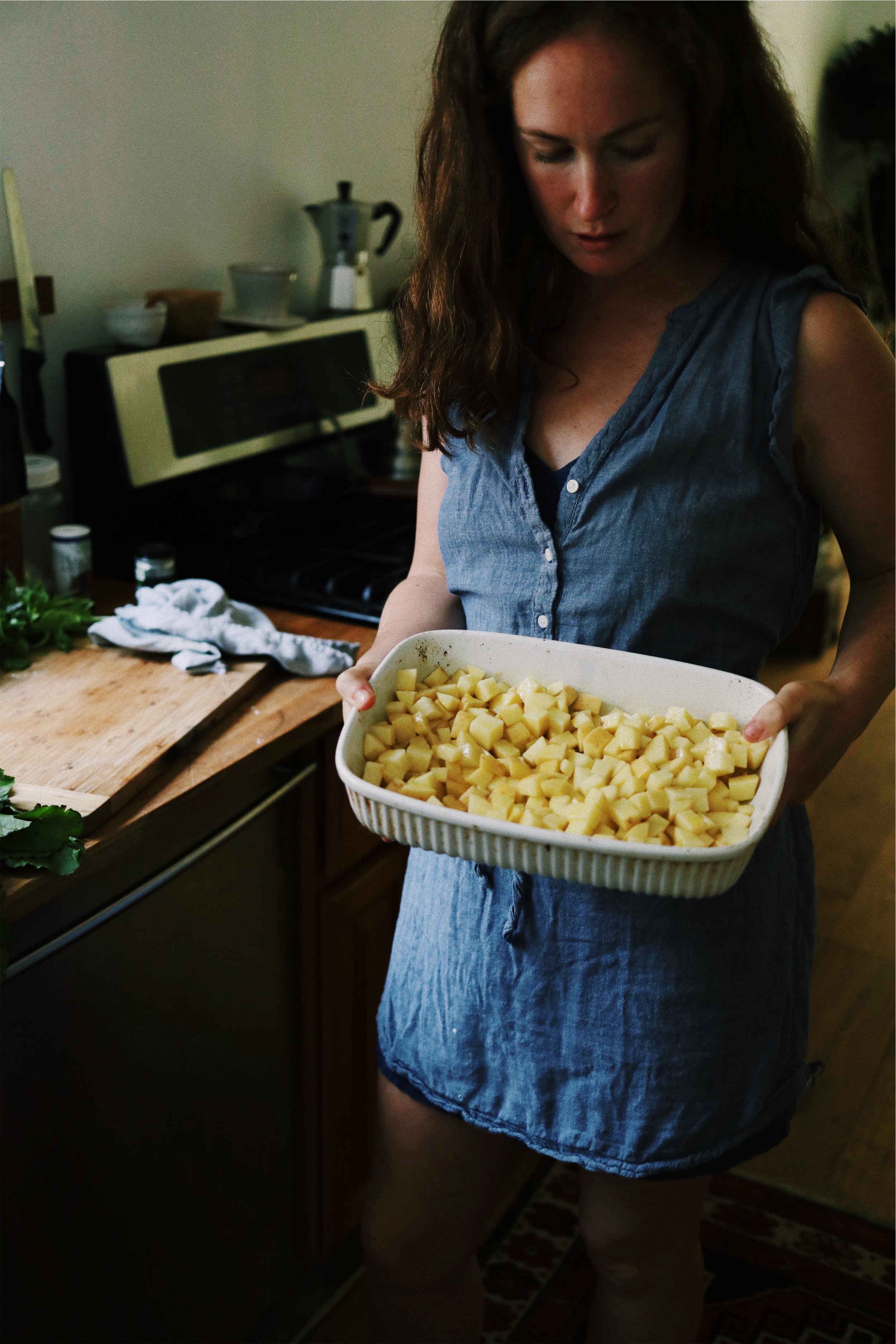 Before the oven