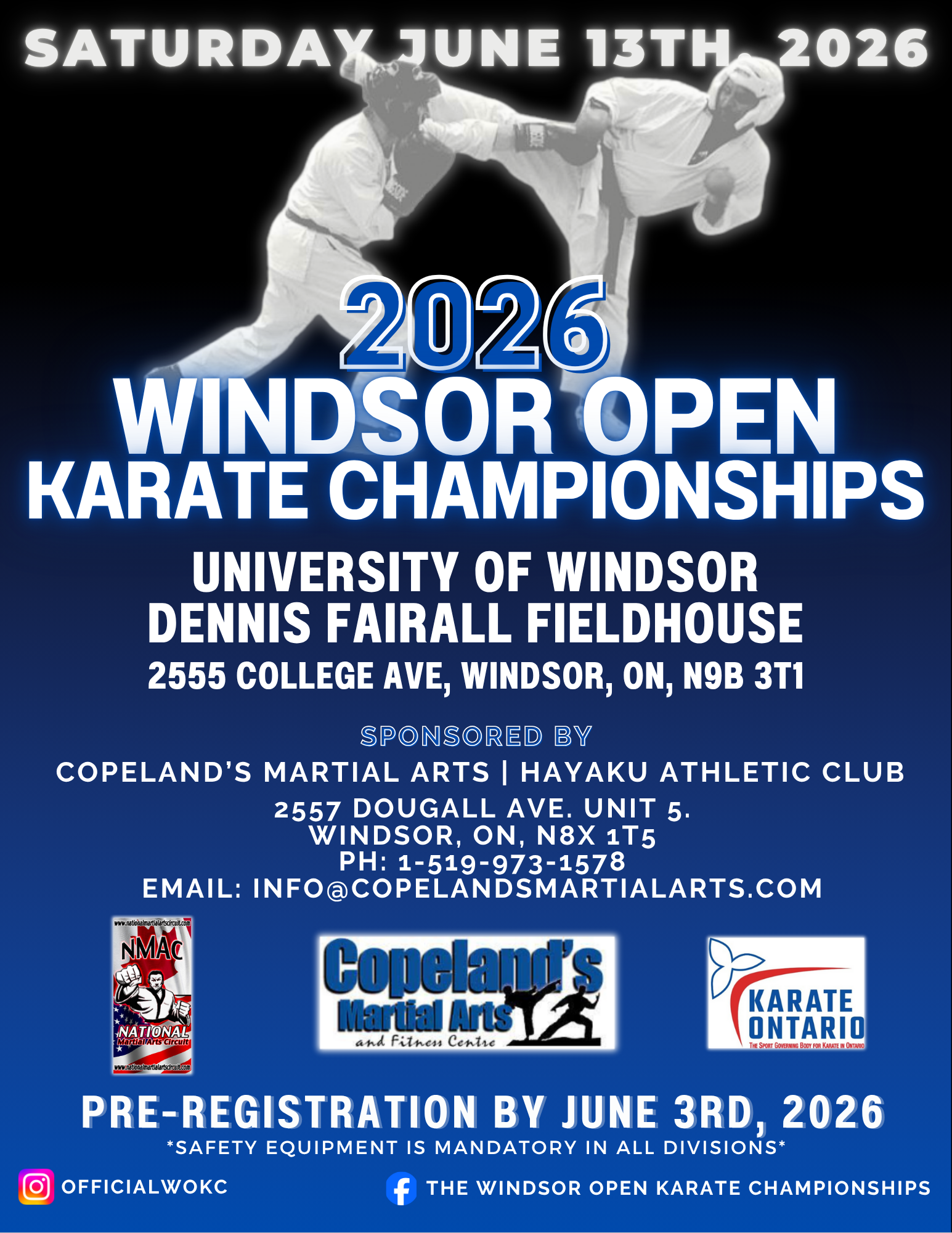 Windsor Open Karate Tournament
