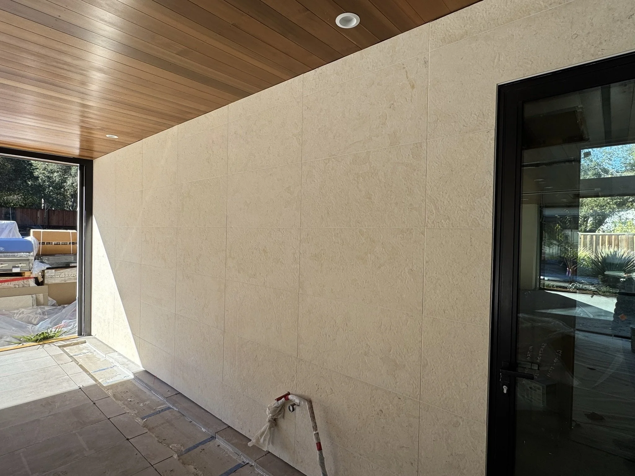 Cream Thin Veneer Custom Panels