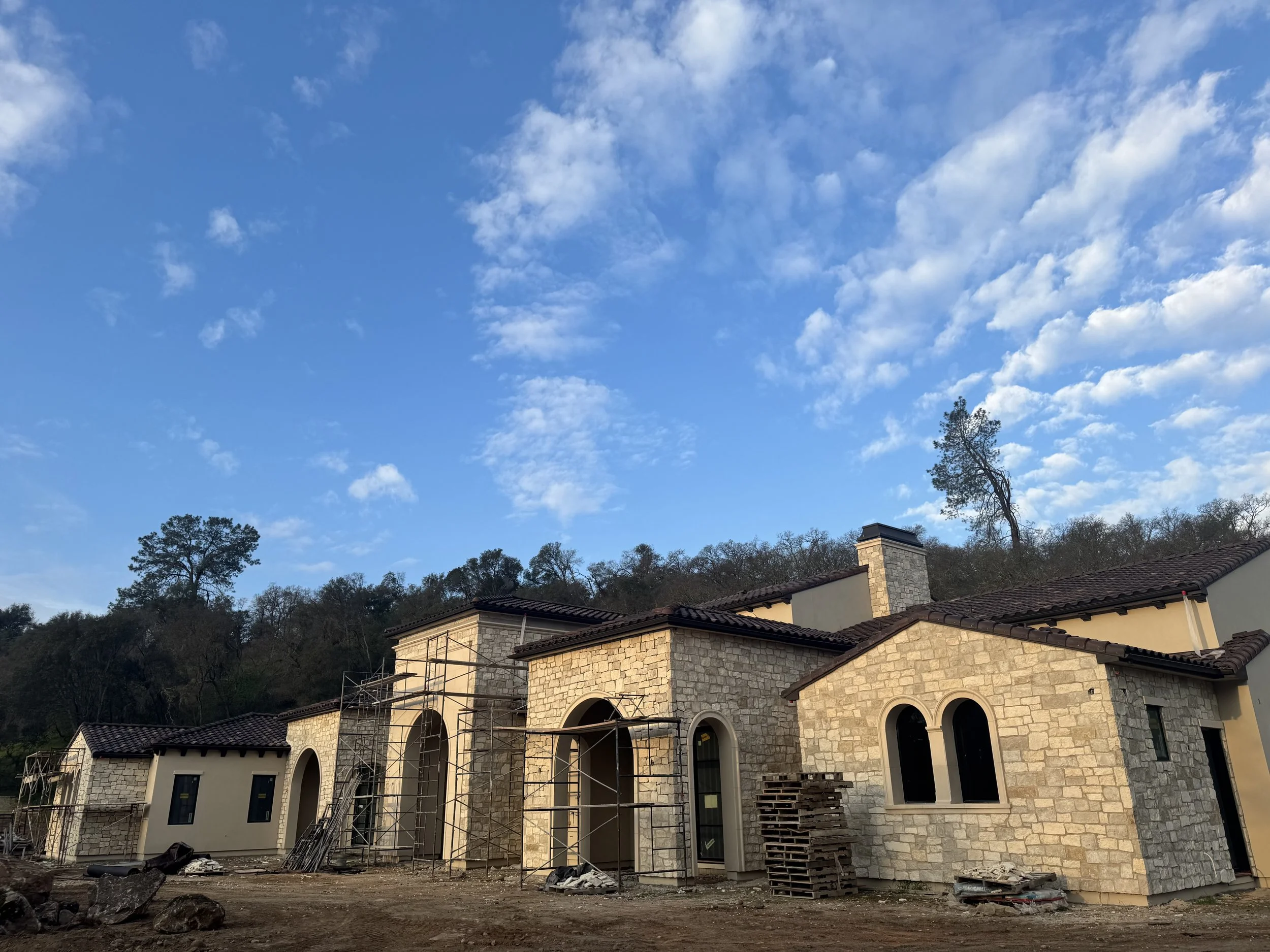 Hamptons Estate, chopped 4 sides, with an Over-Grout 