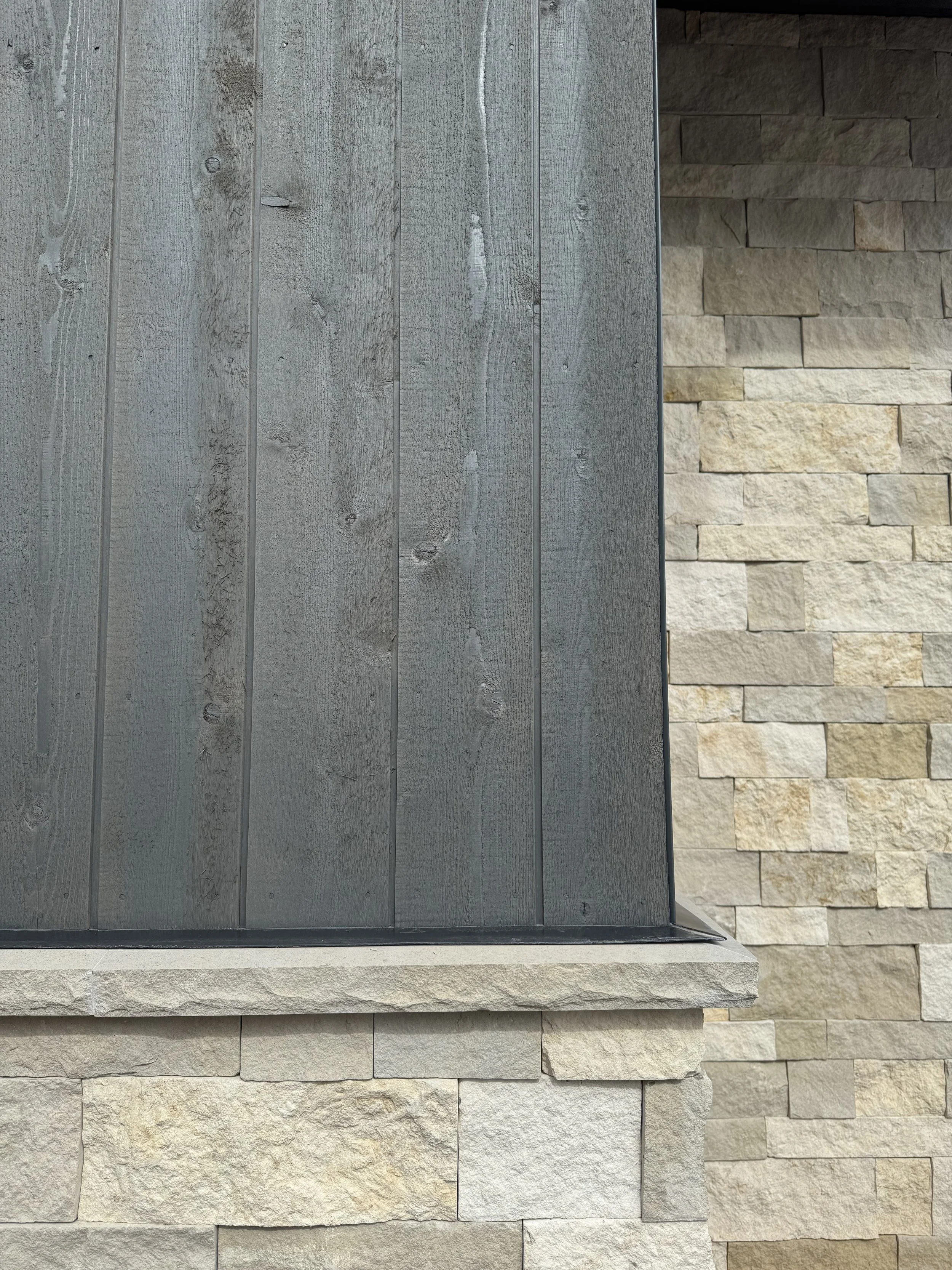 Hamptons Estate Thin Veneer and Buff Wainscoting Sill