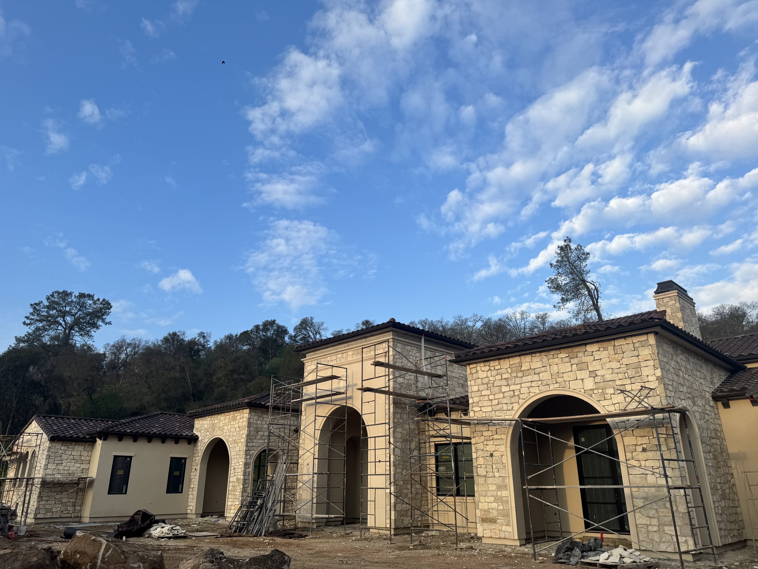 Hamptons Estate, chopped 4 sides, with an Over-Grout 