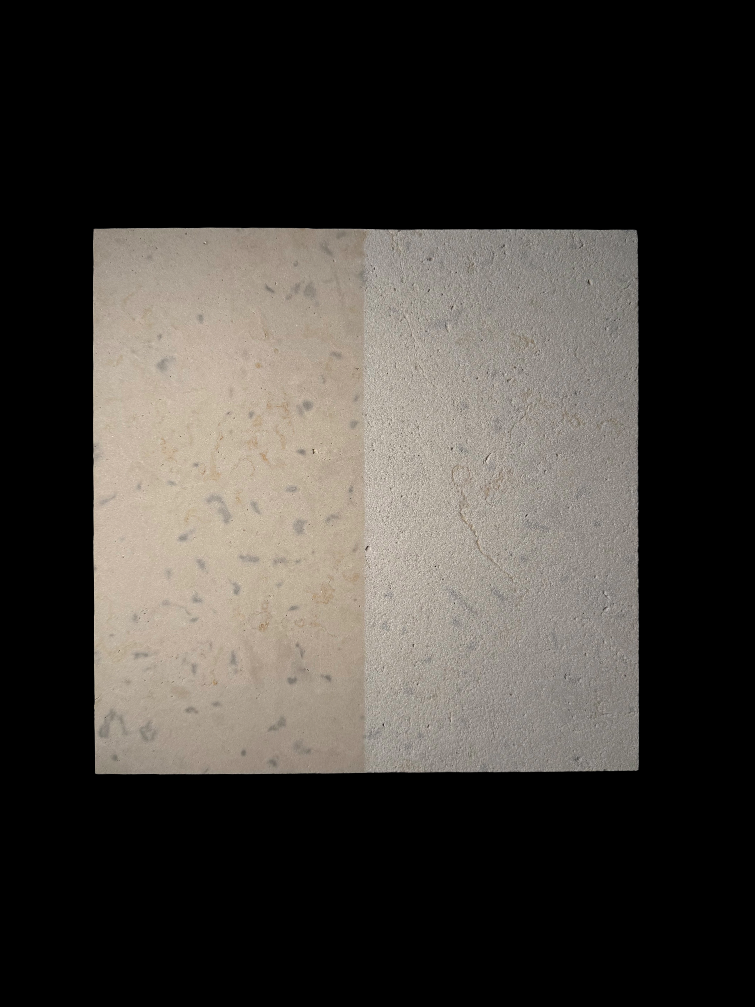 KO Dove White Honed and Sandblasted  Swatch