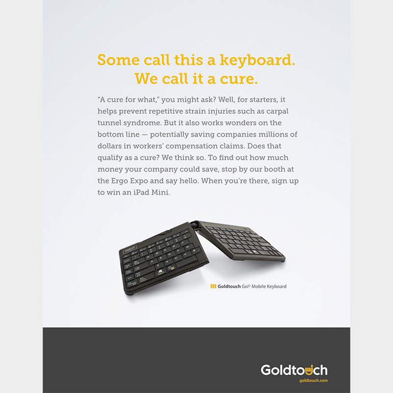 Goldtouch "Cure"