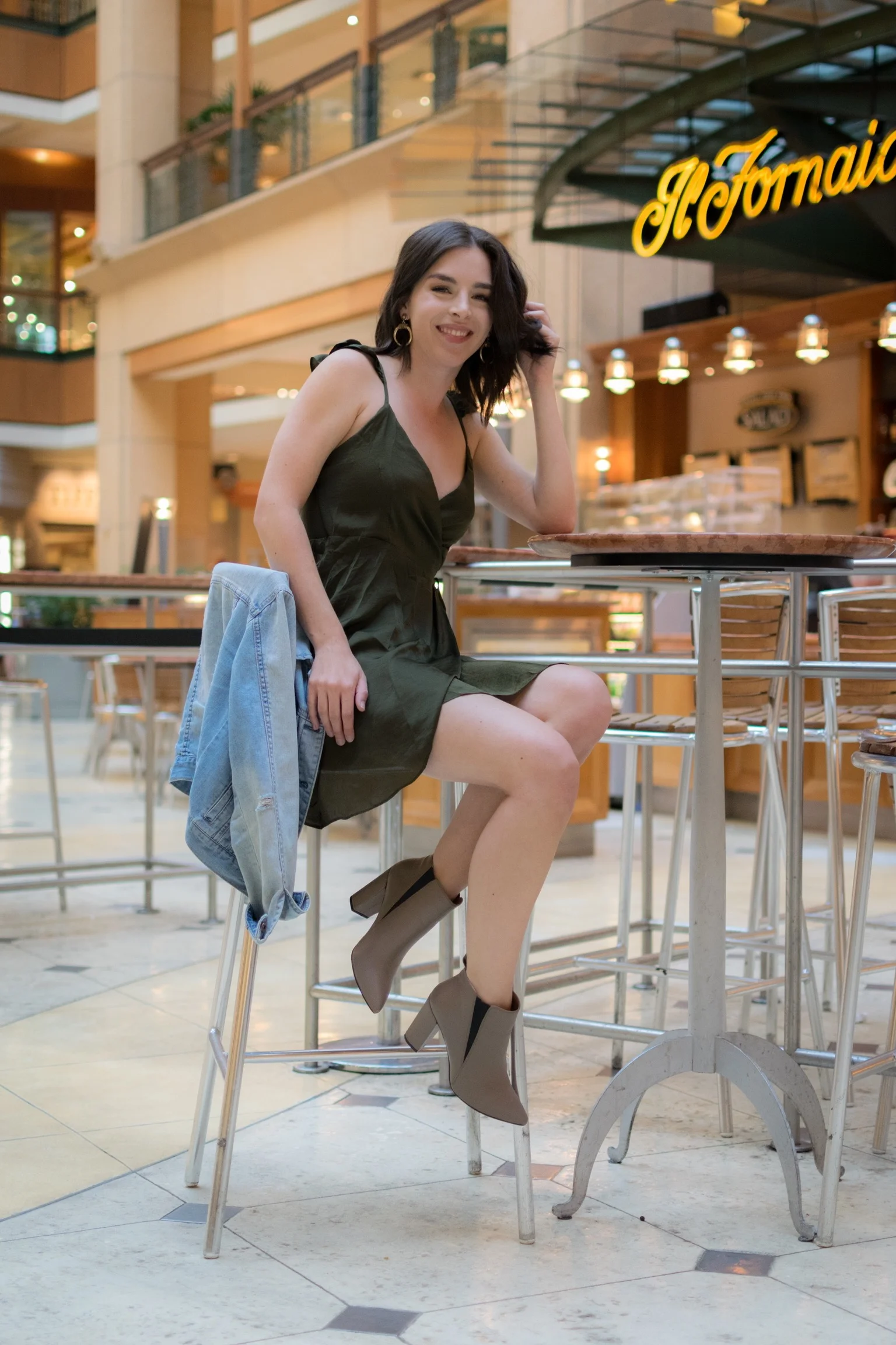Bailey Chauner of Hot Dress Hot Mess , wearing merchandise from Kat + Porto // Shot by Christian Parroco. 