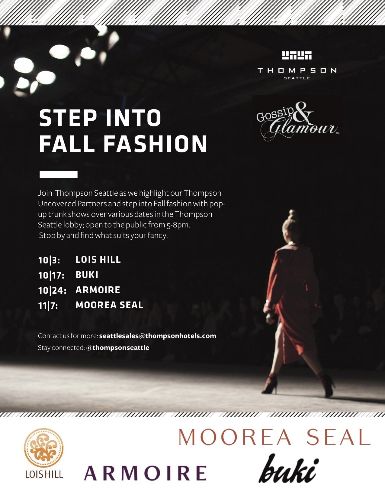 Thompson Seattle continues Fall Fashion Series 