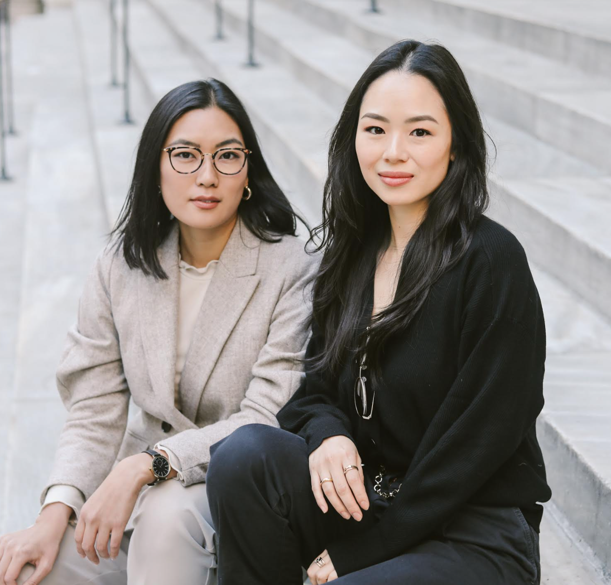 Pictured: Covry founders Florence Shin and Athina Wang