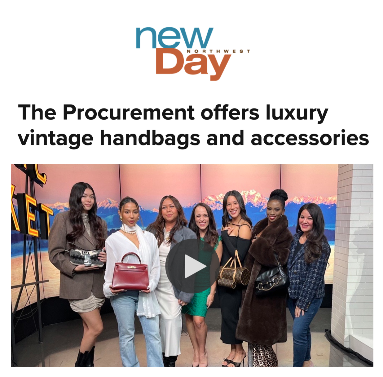 The Procurement Featured on New Day NW