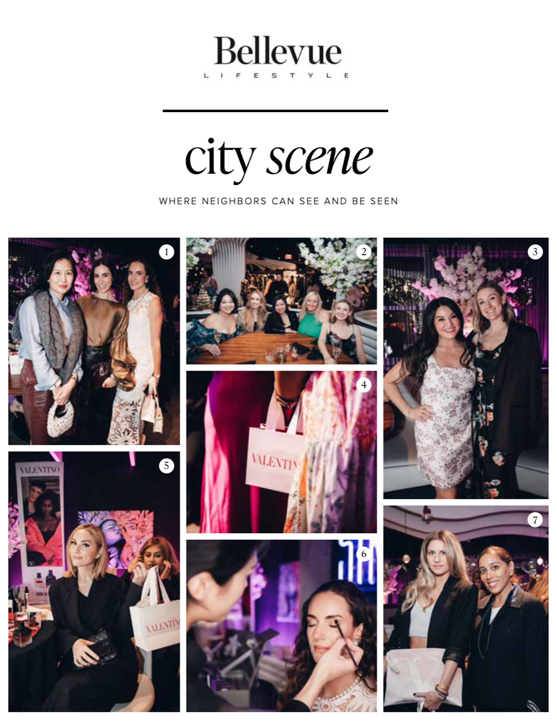 Gossip &amp; Glamour Featured in Bellevue Lifestyle Magazine