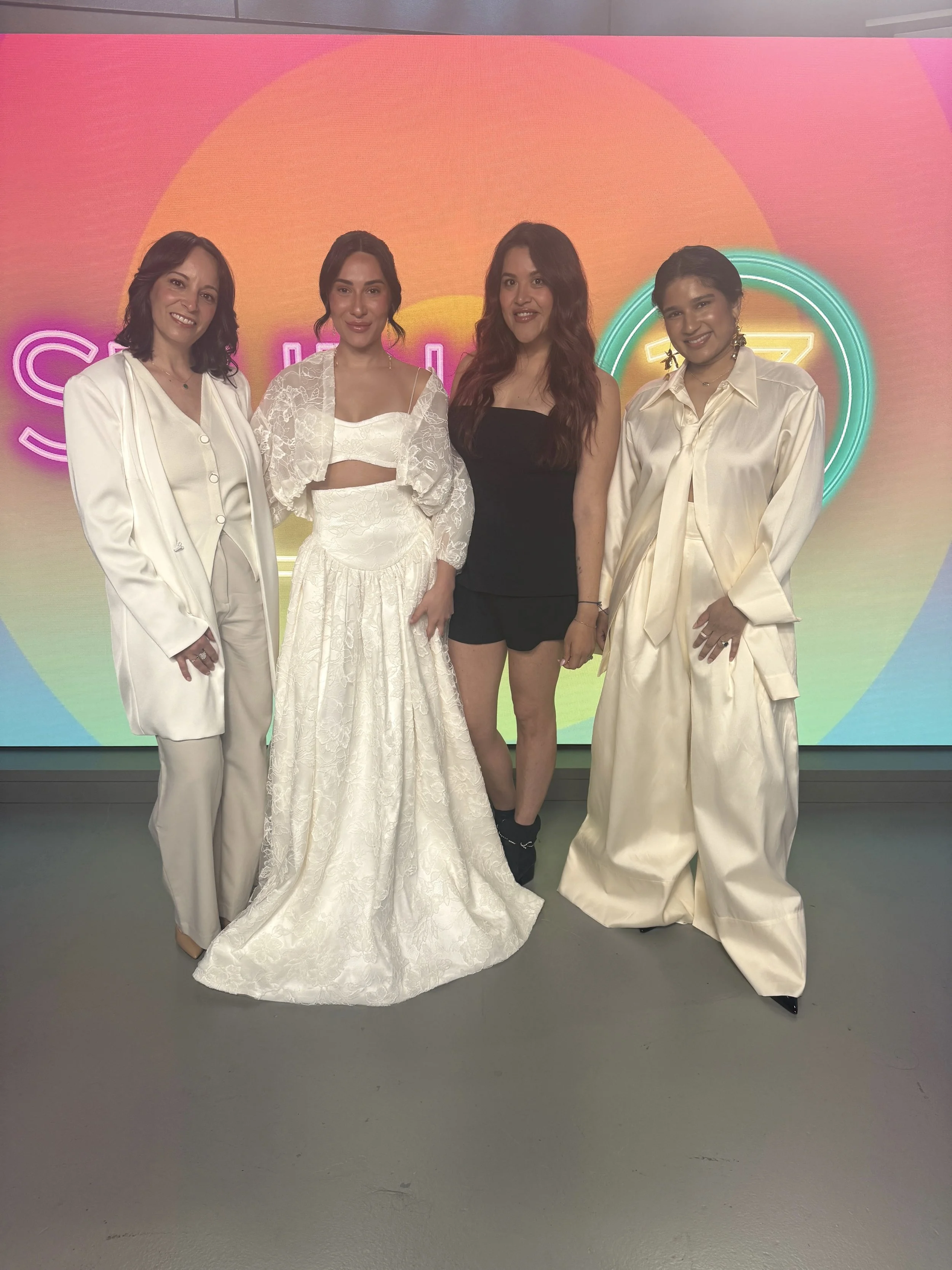 Spring Bridal Edit Featured on Q13 Studio LIVE 