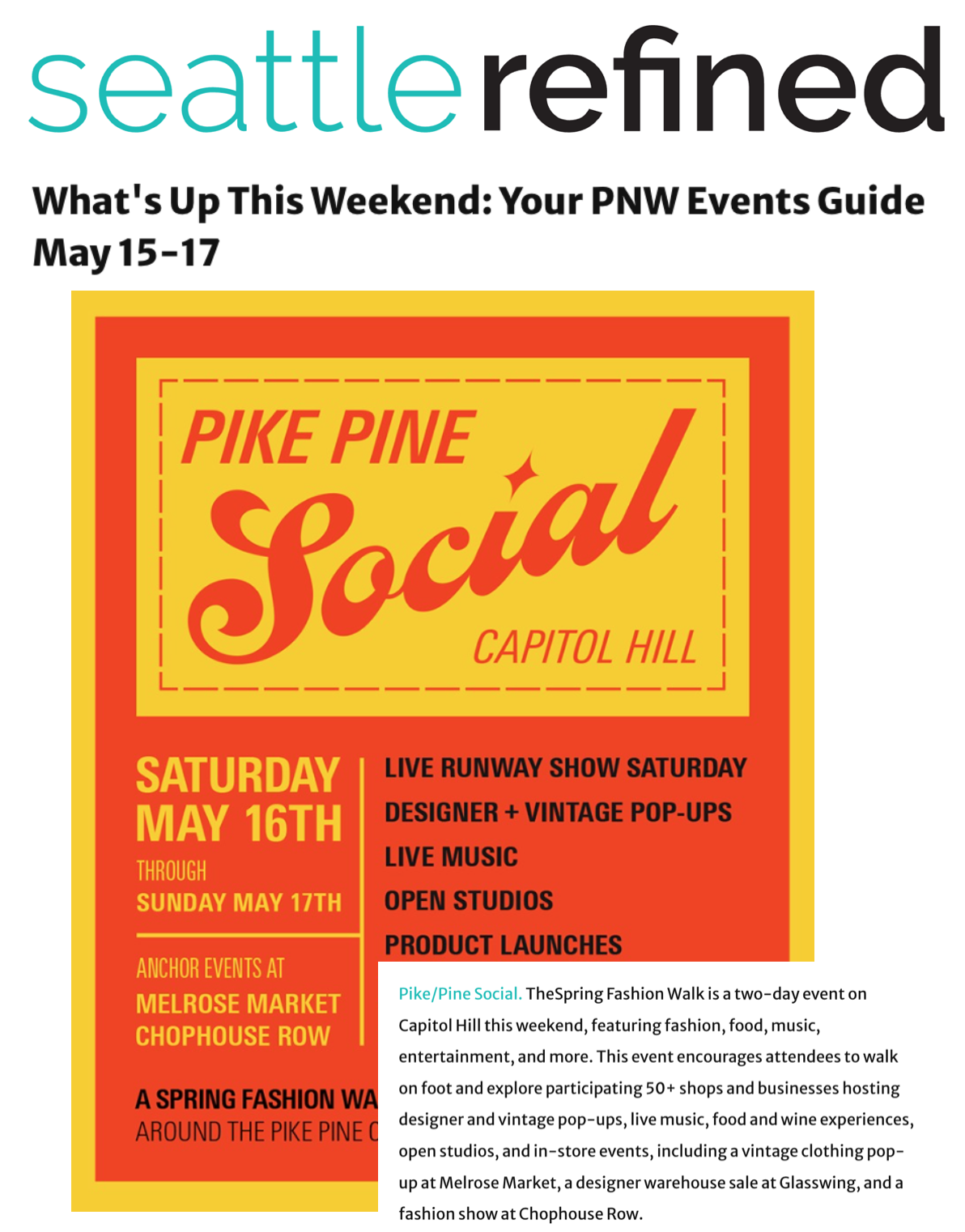 Seattle Refined - Pike Pine Social - Weekend Round Up.png